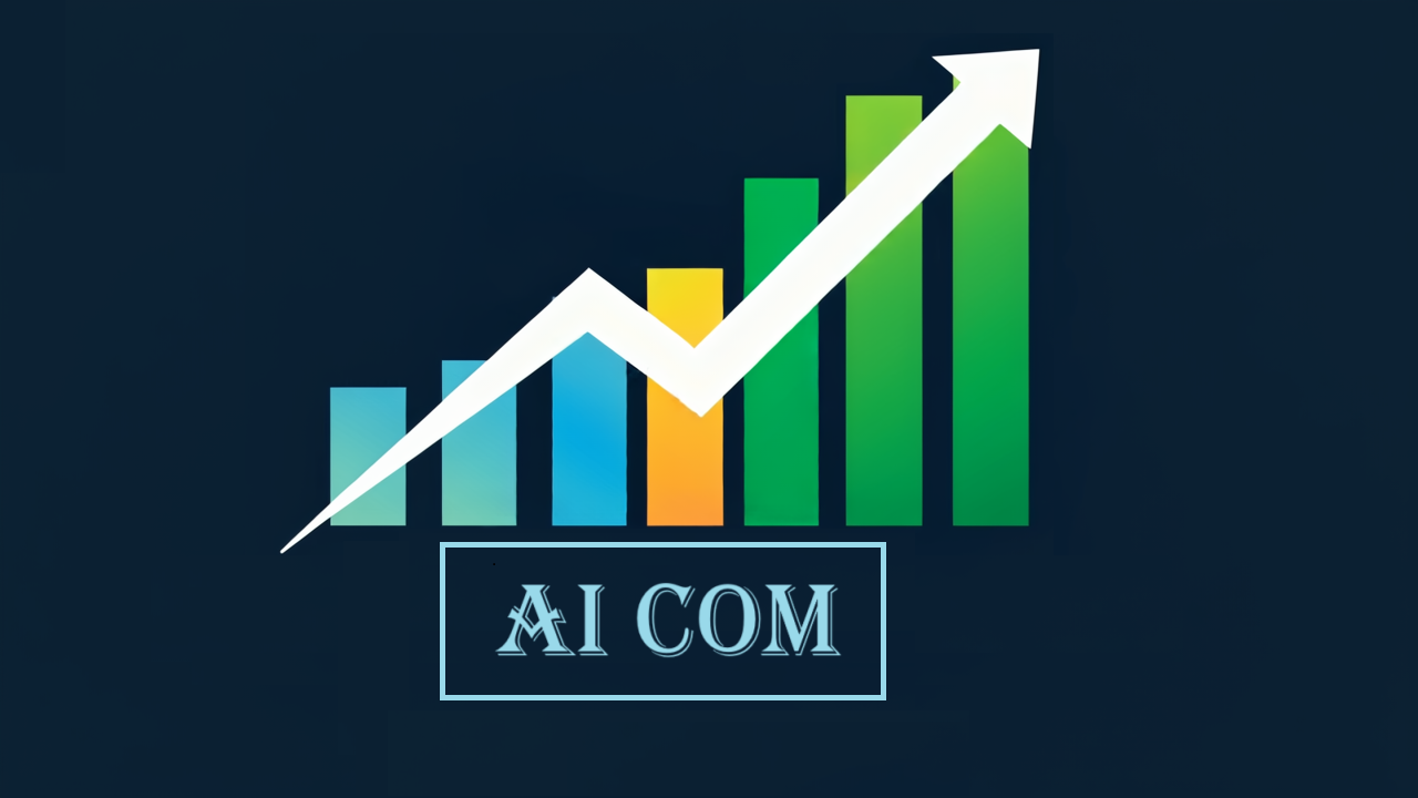 aicom logo chart